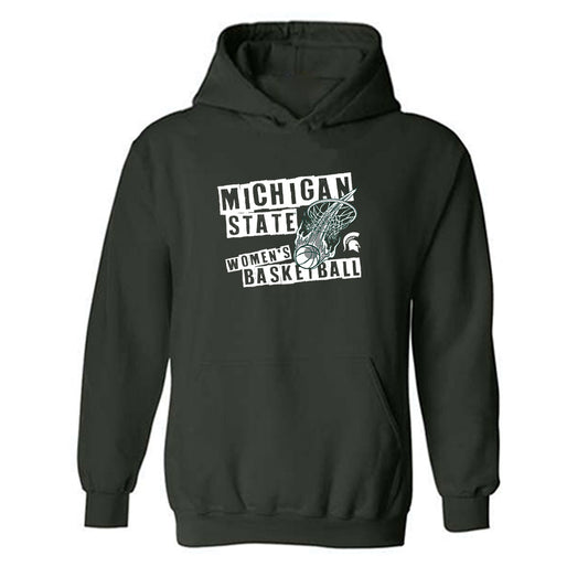 Michigan State - NCAA Women's Basketball : Roster Hooded Sweatshirt-0