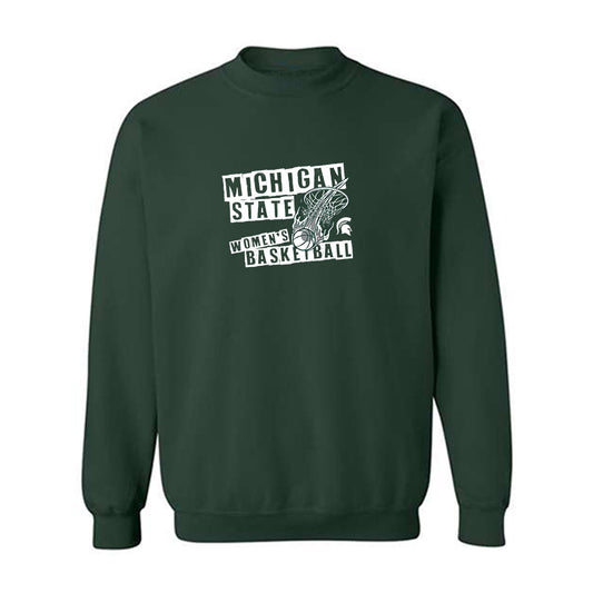 Michigan State - NCAA Women's Basketball : Roster Crewneck Sweatshirt-0