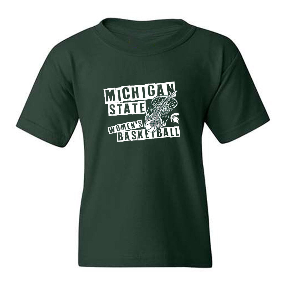 Michigan State - NCAA Women's Basketball : Roster Youth T-Shirt-0