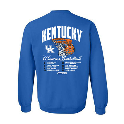 Kentucky - NCAA Women's Basketball : - 25-26 Roster Crewneck Sweatshirt-1