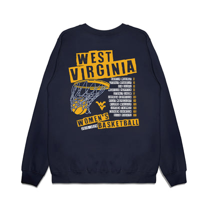 West Virginia - NCAA Women's Basketball : - Roster List Premium Crewneck Sweatshirt-1