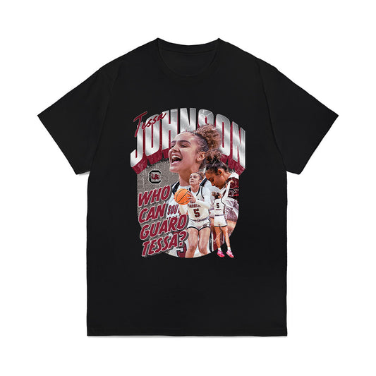 South Carolina - NCAA Women's Basketball : Tessa Johnson - Unguardable Comfort Colors T-Shirt-0