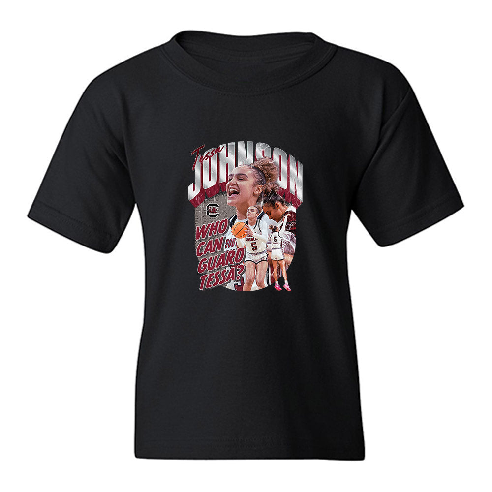 South Carolina - NCAA Women's Basketball : Tessa Johnson - Unguardable Youth T-Shirt-0