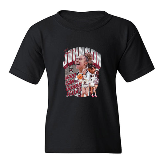 South Carolina - NCAA Women's Basketball : Tessa Johnson - Unguardable Youth T-Shirt-0