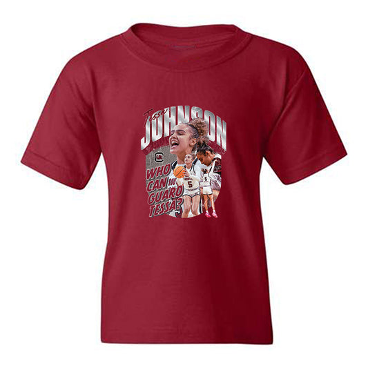South Carolina - NCAA Women's Basketball : Tessa Johnson - Unguardable Youth T-Shirt-0