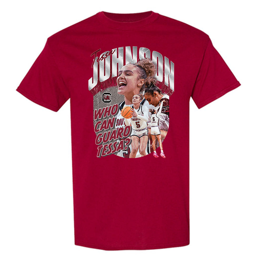 South Carolina - NCAA Women's Basketball : Tessa Johnson - Unguardable T-Shirt-0