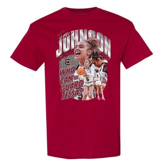 South Carolina - NCAA Women's Basketball : Tessa Johnson - Unguardable T-Shirt-0