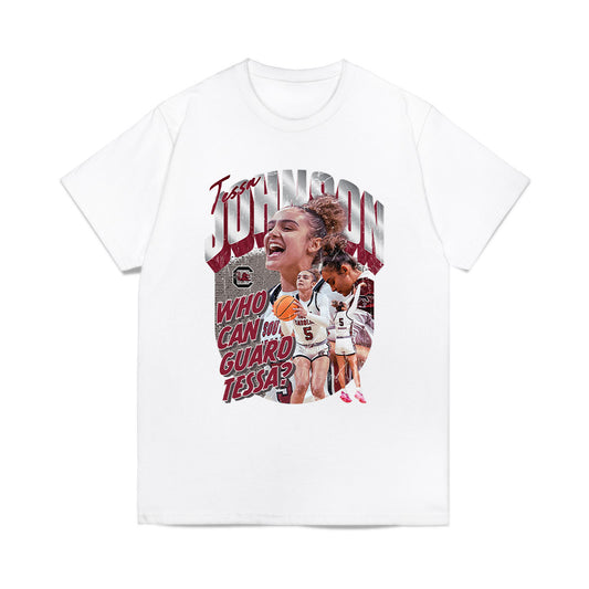 South Carolina - NCAA Women's Basketball : Tessa Johnson - Unguardable Comfort Colors T-Shirt-0