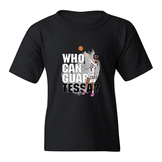 South Carolina - NCAA Women's Basketball : Tessa Johnson - Unguardable v2 Youth T-Shirt-0
