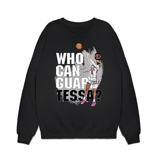 South Carolina - NCAA Women's Basketball : Tessa Johnson - Unguardable v2 Premium Crewneck Sweatshirt-0