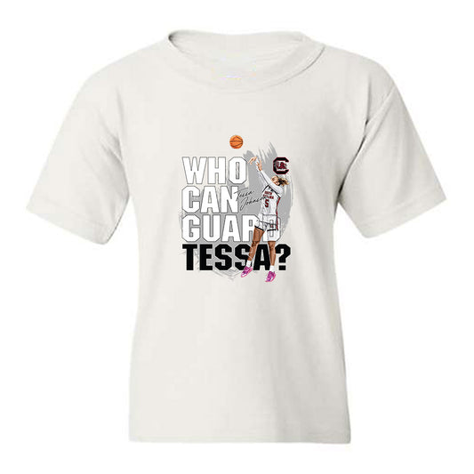 South Carolina - NCAA Women's Basketball : Tessa Johnson - Unguardable Youth T-Shirt-0