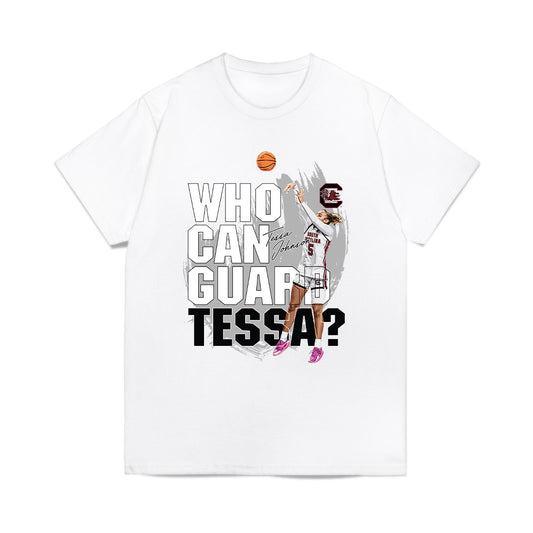 South Carolina - NCAA Women's Basketball : Tessa Johnson - Unguardable Comfort Colors T-Shirt-0