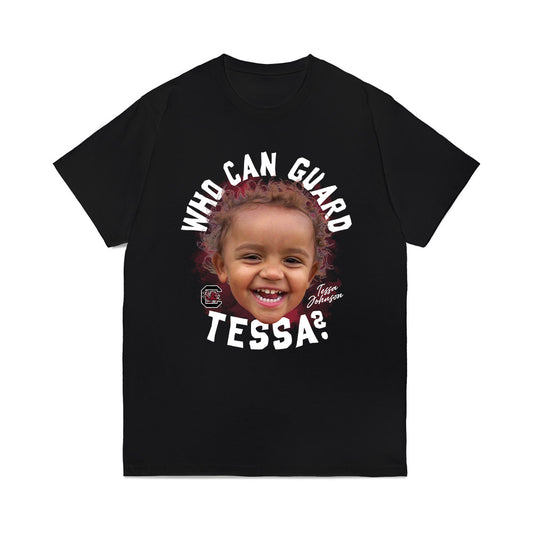 South Carolina - NCAA Women's Basketball : Tessa Johnson - Who Can Guard Tessa? v2 Comfort Colors T-Shirt-0