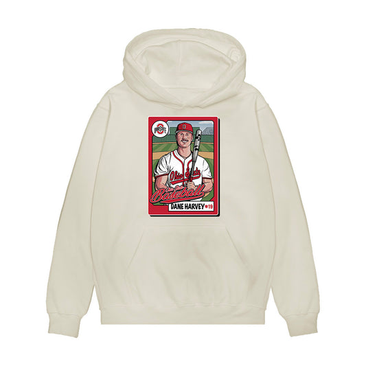 Ohio State - NCAA Baseball : Dane Harvey - Premium Hooded Sweatshirt-0