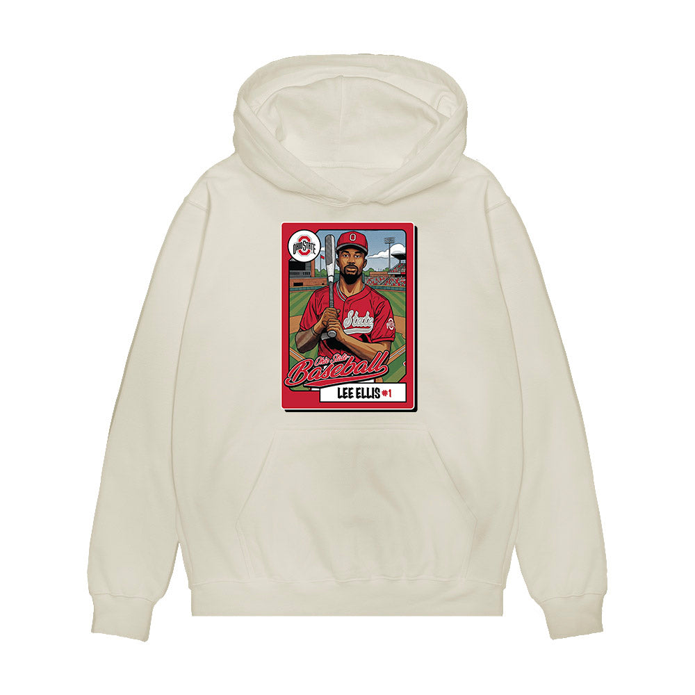 Ohio State - NCAA Baseball : Lee Ellis - Premium Hooded Sweatshirt-0