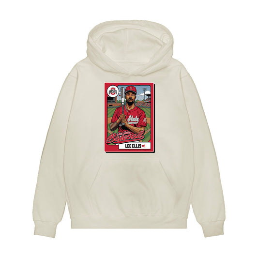 Ohio State - NCAA Baseball : Lee Ellis - Premium Hooded Sweatshirt-0
