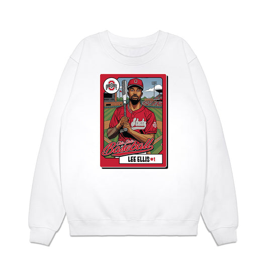 Ohio State - NCAA Baseball : Lee Ellis - Premium Crewneck Sweatshirt-0