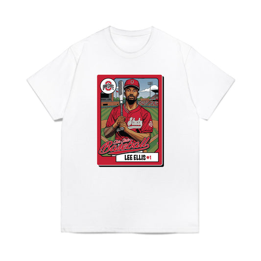 Ohio State - NCAA Baseball : Lee Ellis - Comfort Colors T-Shirt-0