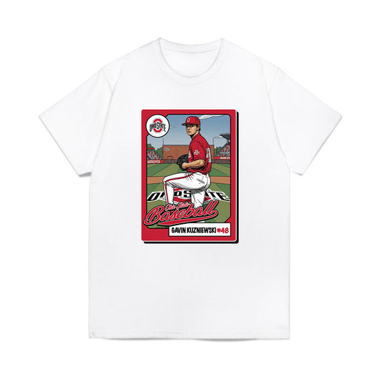 Ohio State - NCAA Baseball : Gavin Kuzniewski - Comfort Colors T-Shirt-0