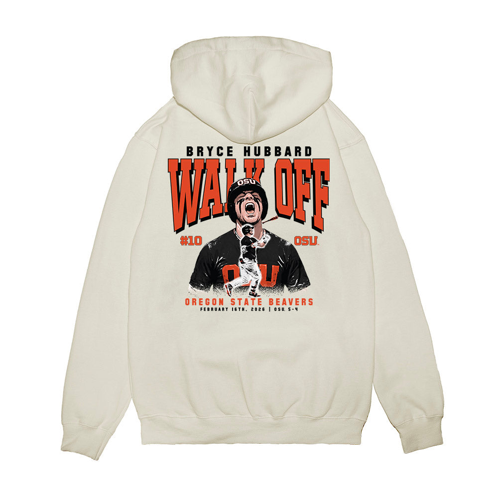 Oregon State - NCAA Baseball : Bryce Hubbard - Premium Hooded Sweatshirt-1