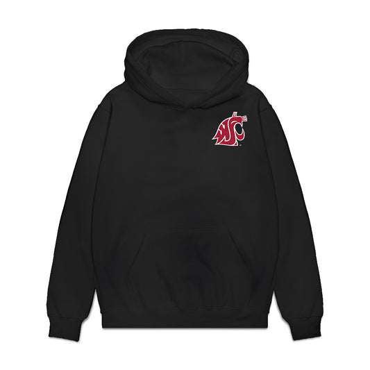 WSU - NCAA Baseball : Brock Cross - Collage Premium Hooded Sweatshirt-0