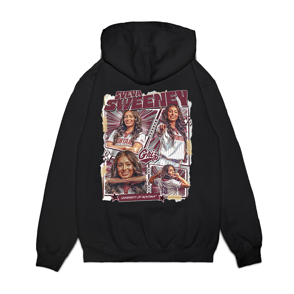 Montana - NCAA Softball : Sveva A Sweeney - Premium Hooded Sweatshirt-1