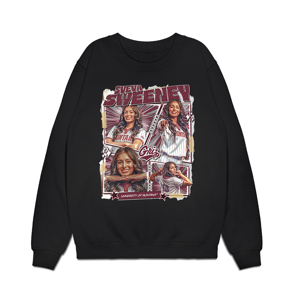 Montana - NCAA Softball : Sveva A Sweeney - Premium Crewneck Sweatshirt-0