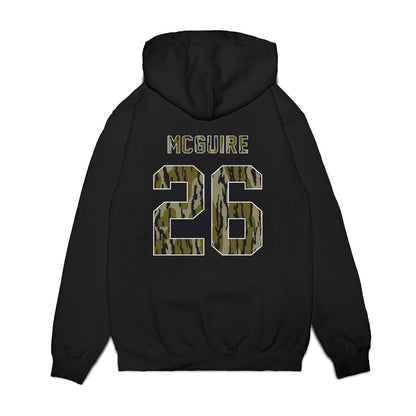 Arkansas - NCAA Baseball : Tate McGuire - Camo Shersey Premium Hooded Sweatshirt-1