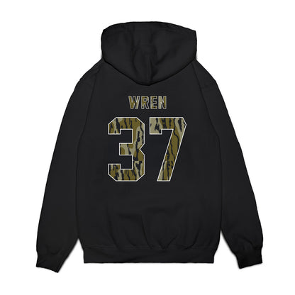 Arkansas - NCAA Baseball : Grant Wren - Camo Shersey Premium Hooded Sweatshirt-1