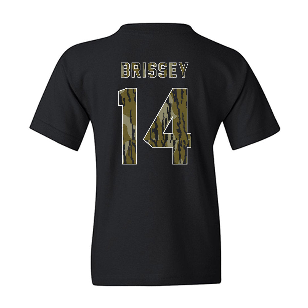 Arkansas - NCAA Baseball : Mark Brissey - Camo Shersey Youth T-Shirt-1