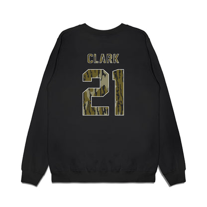 Arkansas - NCAA Baseball : Brenton Clark - Camo Shersey Premium Crewneck Sweatshirt-1