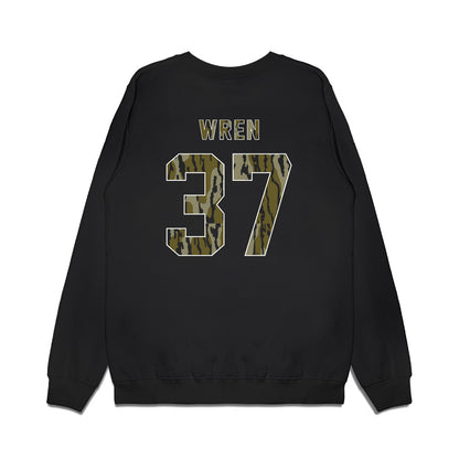 Arkansas - NCAA Baseball : Grant Wren - Camo Shersey Premium Crewneck Sweatshirt-1