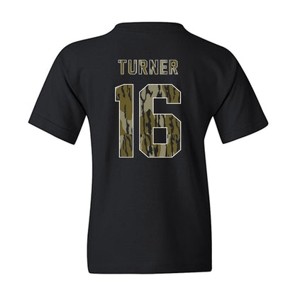 Arkansas - NCAA Baseball : Christian Turner - Camo Shersey Youth T-Shirt-1
