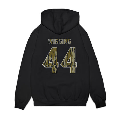 Arkansas - NCAA Baseball : Carson Wiggins - Camo Shersey Premium Hooded Sweatshirt-1