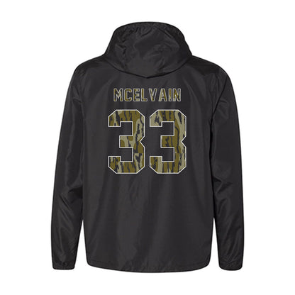 Arkansas - NCAA Baseball : Ethan McElvain - Camo Windbreaker-1