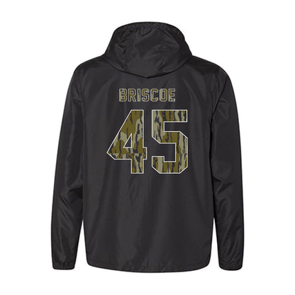 Arkansas - NCAA Baseball : Tye Briscoe - Camo Windbreaker-1