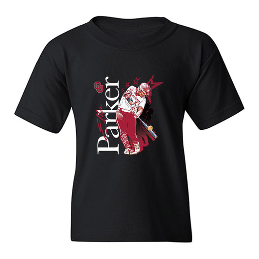 Oklahoma - NCAA Softball : Ella Parker - Youth T-Shirt-0