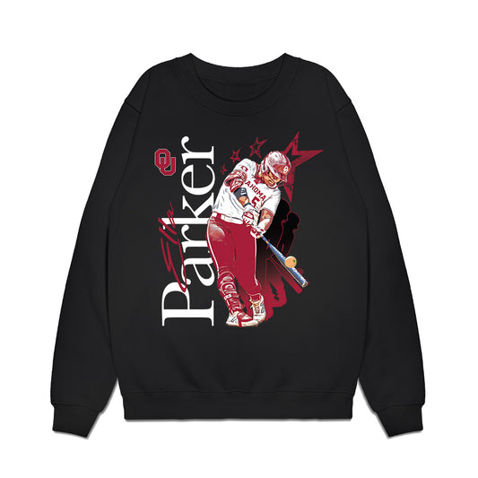 Oklahoma - NCAA Softball : Ella Parker - Premium Crewneck Sweatshirt-0