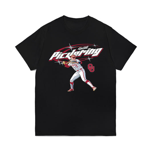 Oklahoma - NCAA Softball : Kasidi Pickering - Graphic Comfort Colors T-Shirt-0