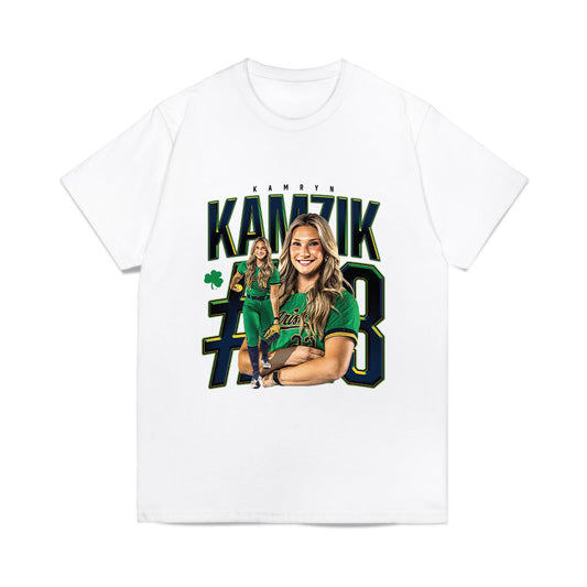 Notre Dame - NCAA Softball : Kamryn Kamzik - Collage Comfort Colors T-Shirt-0