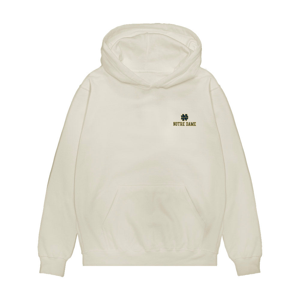 Notre Dame - NCAA Softball : Kamryn Kamzik - Collage Premium Hooded Sweatshirt-0