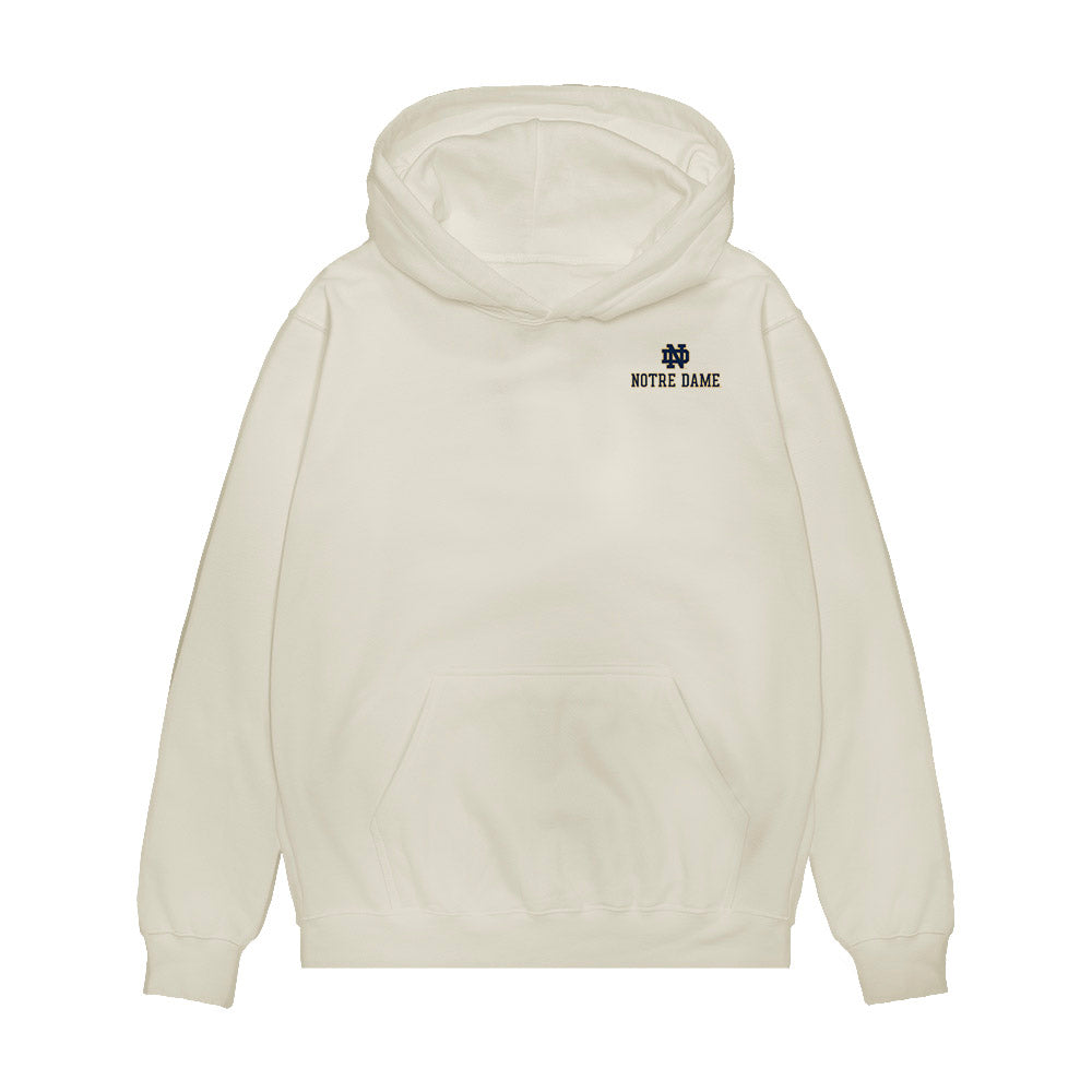 Notre Dame - NCAA Softball : Sydny Poeck - Collage Premium Hooded Sweatshirt-0