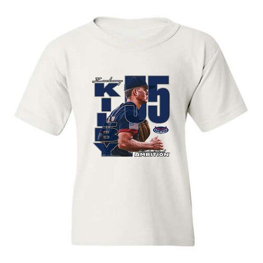 FAU - NCAA Baseball : Zach Kilby - Graphic Tee Youth T-Shirt-0