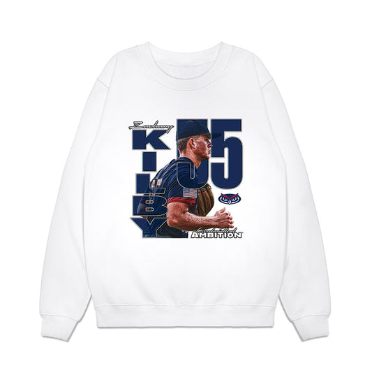 FAU - NCAA Baseball : Zach Kilby - Graphic Tee Premium Crewneck Sweatshirt-0