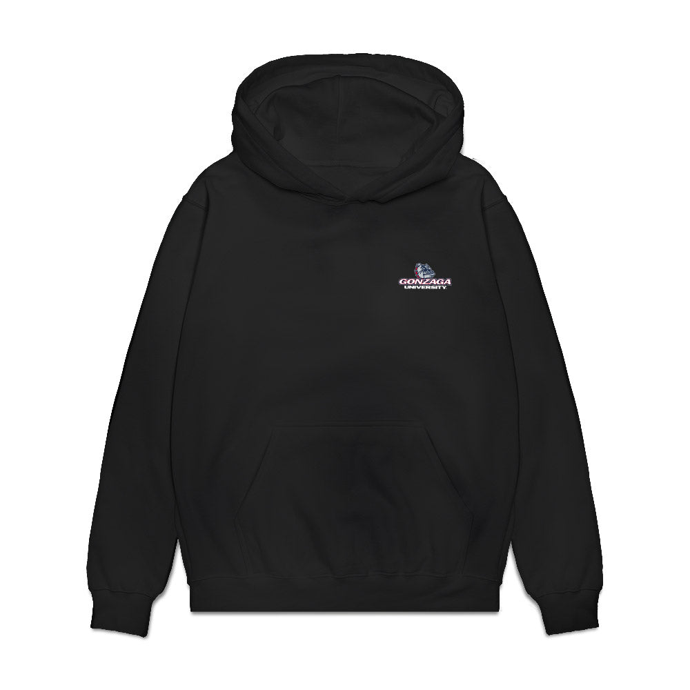 Gonzaga - NCAA Men's Basketball : Braden Huff - Premium Hooded Sweatshirt-0