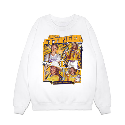 Lipscomb - NCAA Softball : Aubri Ettinger - Collage Premium Crewneck Sweatshirt-0