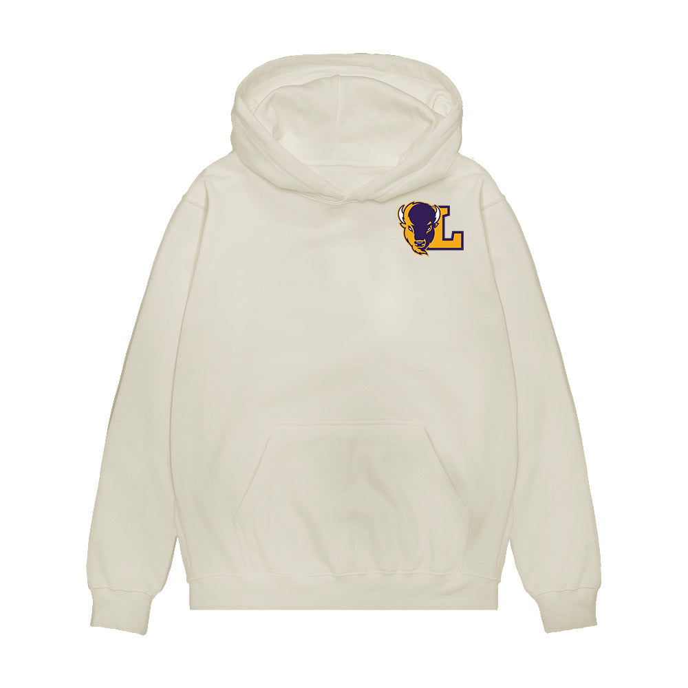 Lipscomb - NCAA Softball : Kyla Jobe - Collage Premium Hooded Sweatshirt-0