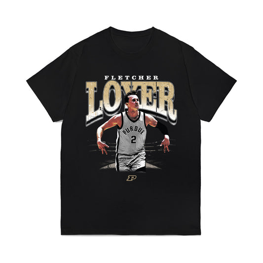 Purdue - NCAA Men's Basketball : Fletcher Loyer - Collage Comfort Colors T-Shirt-0