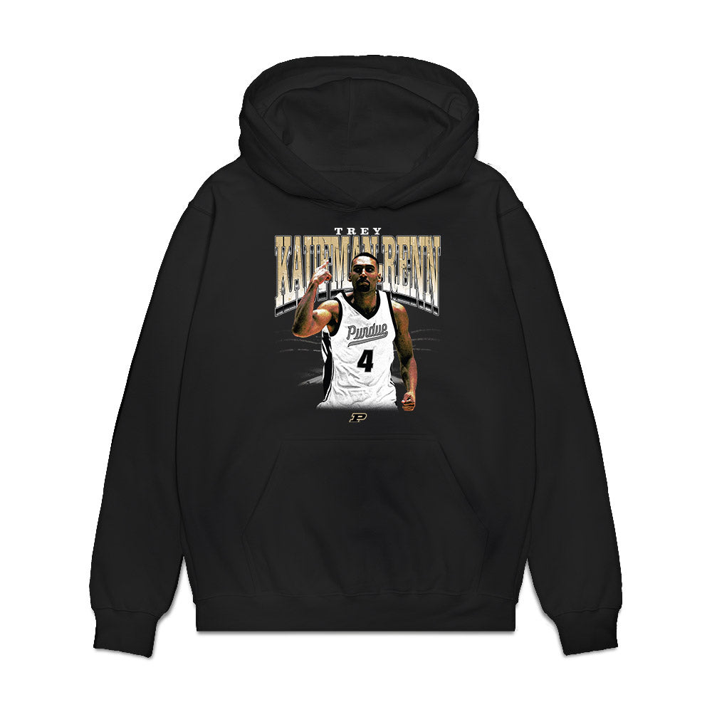 Purdue - NCAA Men's Basketball : Trey Kaufman-Renn - Collage Premium Hooded Sweatshirt-0