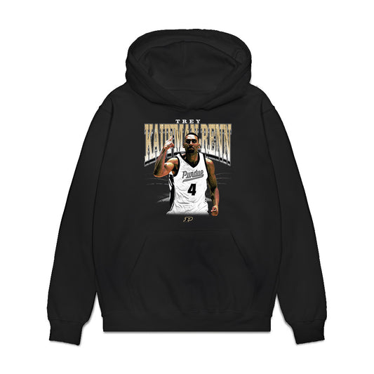 Purdue - NCAA Men's Basketball : Trey Kaufman-Renn - Collage Premium Hooded Sweatshirt-0